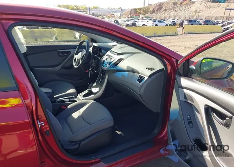 2014 Hyundai Elantra Se from USA, damaged, VIN 5NPDH4AE5EH483880